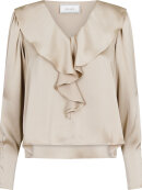 Neo Noir - Neo Noir Sandie Sateen Blouse