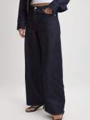 NA-KD LOW WAIST OVERSIZED DENIM