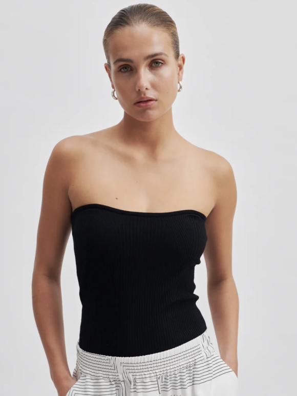 Second Female - SECOND FEMALE  Como Knit Strapless Top