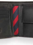 Tommy Hilfiger MENSWEAR - TOMMY HILFIGER LEATHER WALLET WITH FLAP