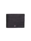 Tommy Hilfiger MENSWEAR - TOMMY HILFIGER LEATHER WALLET WITH FLAP