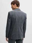 HUGO MENSWEAR - HUGO ARTI243F2X EXTRA-SLIM-FIT JACKET IN CHECKED PERFORMANCE-STRETCH FABRIC