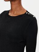 BOSS WOMENSWEAR - BOSS FONZIPONA RIBBED-KNIT DRESS WITH BUTTON TRIM