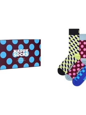 Happy Socks 3-pack Multicolor Gift Set