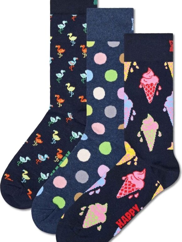 Happy Socks - Happy Socks Navy Gift Set