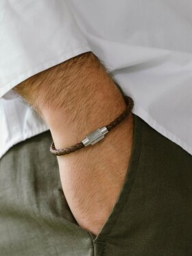 STEEL & BARNETT LEATHER BRAC LUKE LANDON