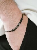 STEEL & BARNETT - STEEL & BARNETT MORSE CODE BRACELET