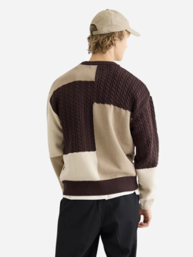 WoodBird KURT PATCH KNIT