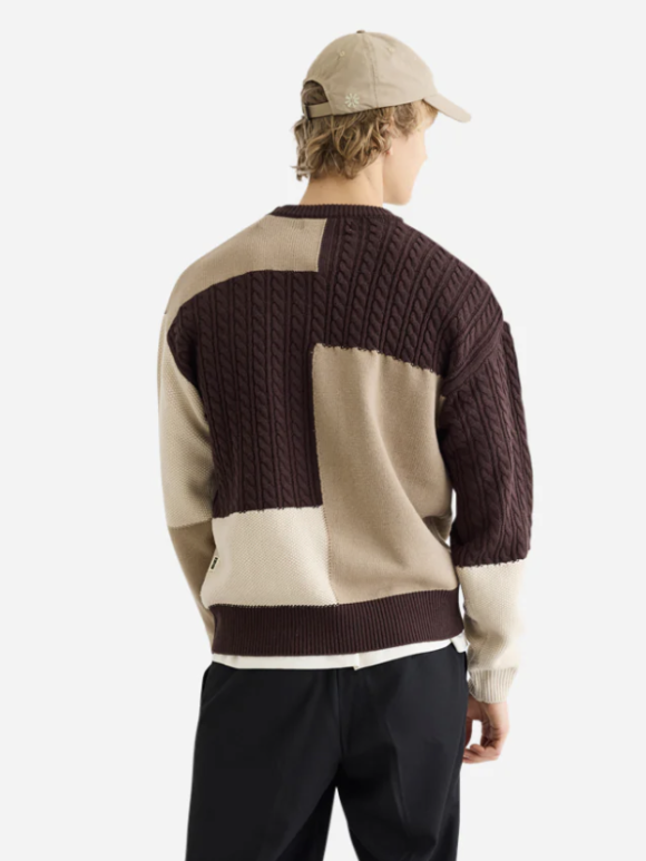 Woodbird - WoodBird KURT PATCH KNIT