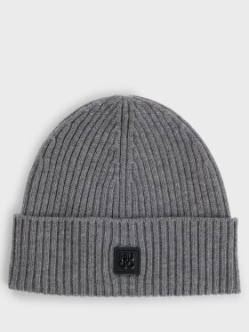 HUGO STACKED LOGO BEANIE