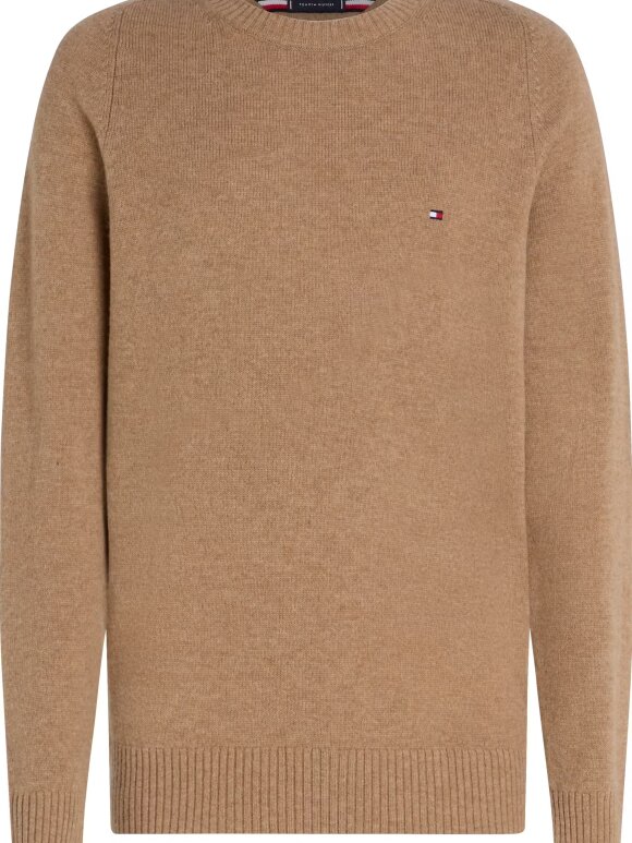 Tommy Hilfiger MENSWEAR - TOMMY HILFIGER LAMBSWOOL CREW NECK