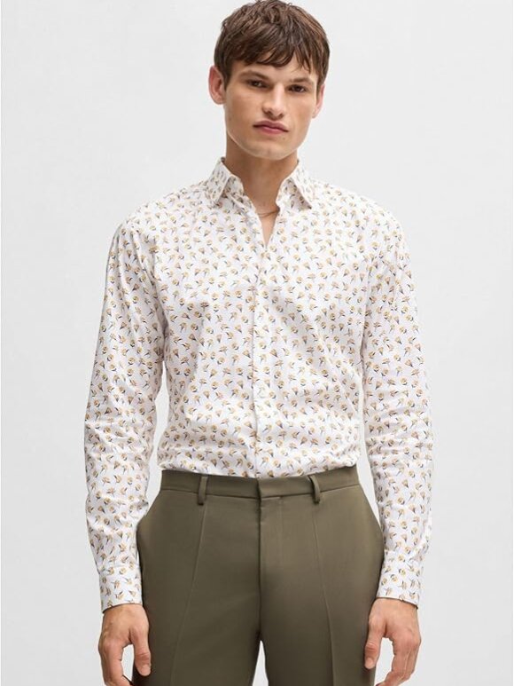 HUGO MENSWEAR - HUGO VALERIO SLIM FIT SHIRT