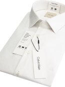 Calvin Klein - CALVIN KLEIN NON IRON TONAL DOBBY SLIM SHIRT