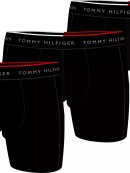 Tommy Hilfiger MENSWEAR - TOMMY HILFIGER EVERYDAY MICROFIBRE Mens 3 -Pack Boxer Briefs Black