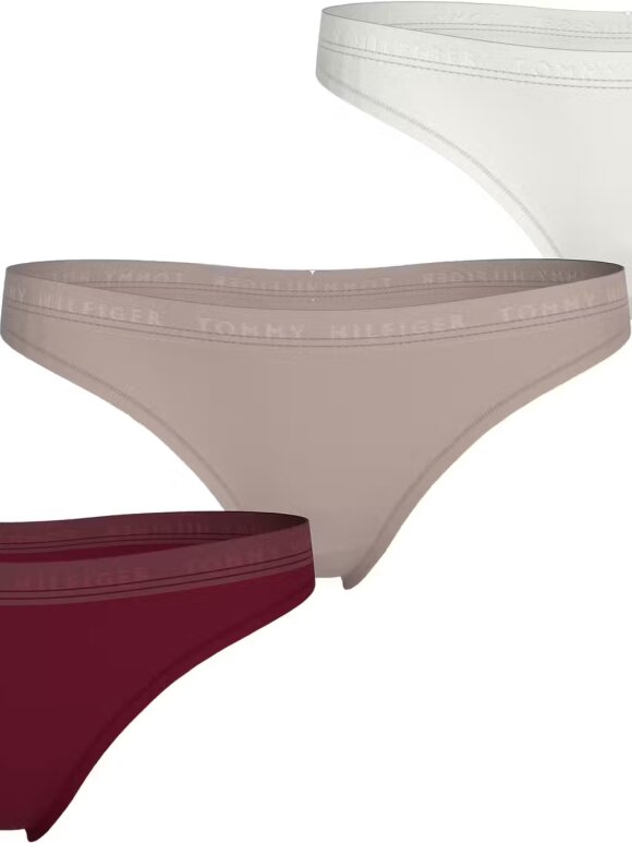 TOMMY WOMENSWEAR - TOMMY WOMENSWEAR 3P THONG