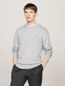 Tommy Hilfiger MENSWEAR - TOMMY HIÆFIGER COTTON CASHMERE CREW NECK JUMPER