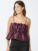 Neo Noir - NEO NOIR TIPTON DULL SATIN TOP