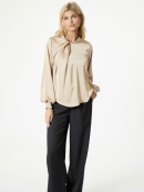 Neo Noir - NEO NOIR FAIRY DRAPY SATIN BLOUSE