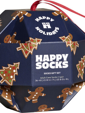 HAPPY SOCKS 1-PACK GINGERBREAD COOKIES