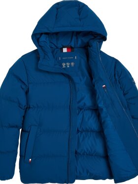 TOMMY HILFIGER DOWN HOODED PUFFER JACKET