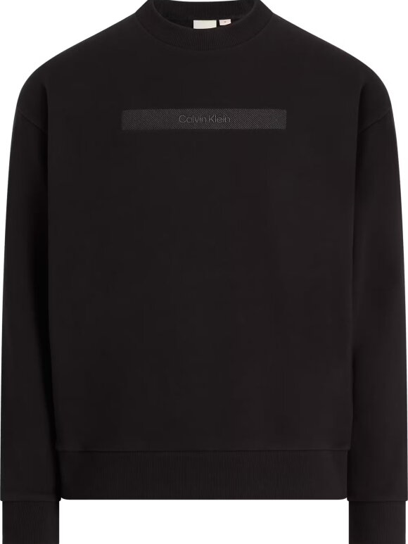 Calvin Klein - CALVIN KLEIN STRUCTURED EMBROIDERY SWEATSHIRT