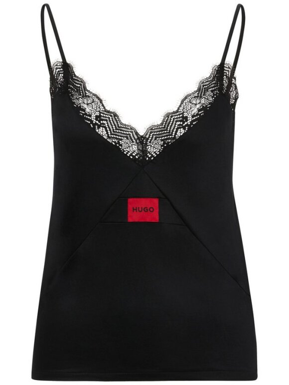 HUGO WOMENSWEAR - HUGO W RED LABEL LACE_CAMI TOP