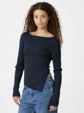 NEO NOIR JANNA KNIT BLOUSE