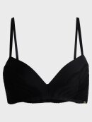 BOSS WOMENSWEAR - BOSS LACE-TRIM PUSH-UP BRA WITH LOGO DETAIL