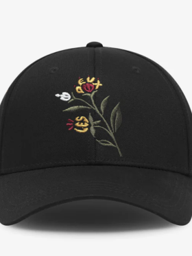 LD FLOWER BASEBALL CAP