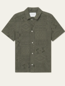 Les  Deux Copenhagen - LD HECTOR LACE SS SHIRT