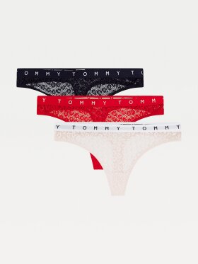 TOMMY 3-PACK LACE THONGS